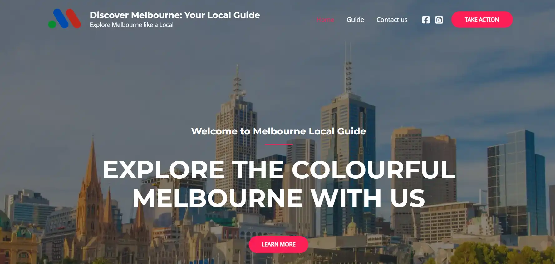 Screenshot 2025-05-24 142112 (1) "Skyline of Melbourne with iconic landmarks, used on a local tourism website promoting city tours, guides, and travel experiences – ideal for SEO keywords like 'Melbourne tourism website,' 'Explore Melbourne like a local,' and 'local travel guide Melbourne'"